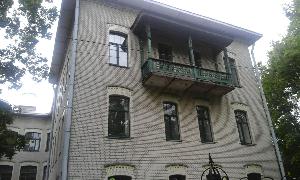 Здание, где размещались спальни детского приюта