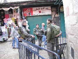 Мобильные патрули на улицах Иерусалима
