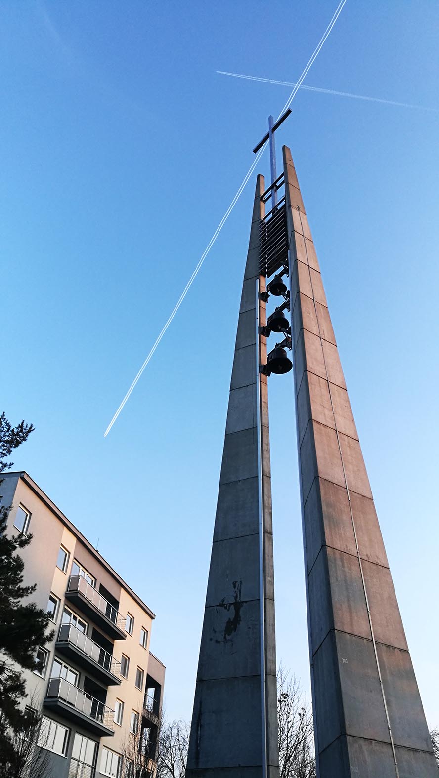 Звоница церкви в Пиештянах
